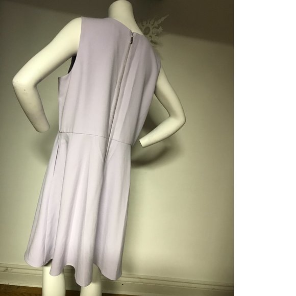Le Chateau PLUS SIZE Pure Lilac Fit & Flare Cocktail Bridesmaid Prom Dress  NWT - Picture 5 of 6